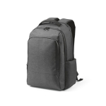 Mochila impermeável bicolor de nylon reciclado para portátil 15,6'' cor cinzento-escuro