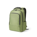 Mochila impermeável bicolor de nylon reciclado para portátil 15,6'' cor verde militar