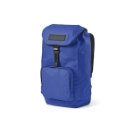 Mochila resistente à água de algodão reciclado com fivela 240 g/m2 cor azul