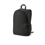 Mochila de RPET para portátil com acabamento ripstop 15,6'' cor preto