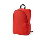 Mochila de RPET para portátil com acabamento ripstop 15,6'' cor vermelho