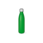 Garrafa de aço inoxidável reciclado com tampa antigotejo 500ml cor verde