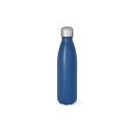 Garrafa de aço inoxidável reciclado com tampa antigotejo 500ml cor azul-marinho