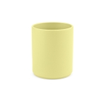 Caneca de cerâmica com acabamento mate elegante sem pegas 290ml cor amarelo