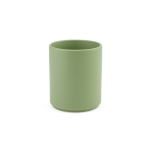 Caneca de cerâmica com acabamento mate elegante sem pegas 210ml cor verde mesclado