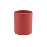 Caneca de cerâmica com acabamento mate elegante sem pegas 210ml cor vermelho mesclado