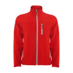 Casaco softshell de poliéster para homem 300 g/m2 Roly cor vermelho