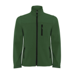 Casaco softshell de poliéster para homem 300 g/m2 Roly cor verde garrafa