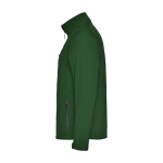 Casaco softshell de poliéster para homem 300 g/m2 Roly cor verde garrafa vista lateral