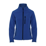 Casaco softshell de poliéster e elastano para mulher 300 g/m2 Roly cor azul real