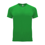 T-shirt técnica de poliéster 100% para homem 135 g/m2 Roly cor verde maçã