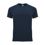 T-shirt técnica de poliéster 100% para homem 135 g/m2 Roly cor azul-marinho