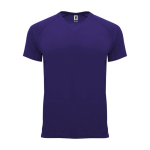 T-shirt técnica de poliéster 100% para crianças 135 g/m2 Roly cor violeta