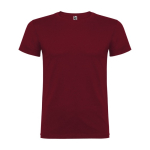 T-shirt 100% de algodão de malha para homem 155 g/m2 Roly Beagle cor bordeaux