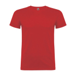 T-shirt 100% de algodão de malha para homem 155 g/m2 Roly Beagle cor vermelho