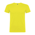 T-shirt 100% de algodão de malha para homem 155 g/m2 Roly Beagle cor amarelo