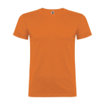 T-shirt 100% de algodão de malha para homem 155 g/m2 Roly Beagle cor cor-de-laranja