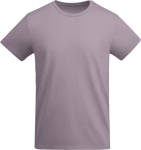 T-shirt de algodão de malha orgânico para homem 175 g/m2 Roly cor lavanda