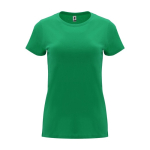 T-shirt 100% de algodão de malha para mulher 170 g/m2 Roly cor verde