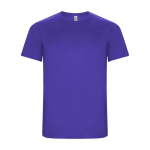 T-shirt técnica 50% de poliéster reciclado para homem 135 g/m2 Roly cor violeta