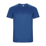 T-shirt técnica 50% de poliéster reciclado para homem 135 g/m2 Roly cor azul real