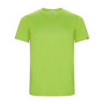 T-shirt técnica 50% de poliéster reciclado para homem 135 g/m2 Roly cor verde-lima