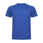 T-shirt técnica de poliéster de ponto piqué para homem 150 g/m2 Roly cor azul real