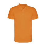 Pólo técnico de poliéster de ponto piqué para homem 150 g/m2 Roly cor cor-de-laranja fluorescente