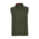 Colete isolante de poliéster toque tipo pena para homem 290 g/m2 Roly cor verde militar