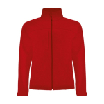 Casaco softshell de poliéster de 3 camadas unissexo 300 g/m2 Roly cor vermelho