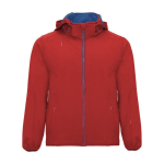 Casaco softshell de poliéster e elastano unissexo 300 g/m2 Roly cor vermelho