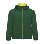 Casaco softshell de poliéster e elastano unissexo 300 g/m2 Roly cor verde garrafa