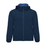 Casaco softshell de poliéster e elastano unissexo 300 g/m2 Roly cor azul-marinho