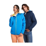 Casaco softshell de poliéster e elastano unissexo 300 g/m2 Roly cor azul-marinho imagem de estilo de vida 2