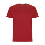 T-shirt 100% de algodão de malha para homem 190 g/m2 Roly cor vermelho