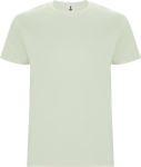 T-shirt 100% de algodão de malha para homem 190 g/m2 Roly cor verde suave