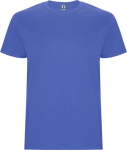 T-shirt 100% de algodão de malha para homem 190 g/m2 Roly cor azul riviera