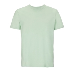 T-shirt unissexo 100% algodão orgânico SOL'S Legend 175 g/m2 cor verde pastel