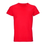 T-shirt unissexo de algodão com gola redonda SOL'S Crusader 150 g/m2 cor vermelho