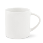 Caneca pequena com pega triangular especial para sublimação 180 ml cor branco