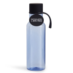 Garrafa de plástico sem BPA em cores transparentes 600 ml cor azul-claro transparente