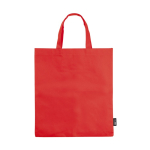 Simples saco corporativo de tecido non-woven 80 g/m2 Plaza Large cor vermelho segunda vista