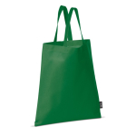 Simples saco corporativo de tecido non-woven 80 g/m2 Plaza Large cor verde