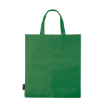 Simples saco corporativo de tecido non-woven 80 g/m2 Plaza Large cor verde terceira vista