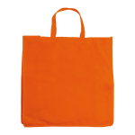 Saco grande de non-woven para compras em várias cores 75 g/m2 cor cor-de-laranja segunda vista