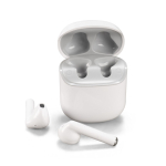 Clássicos Fones True Wireless Stereo em estojo de carregamento branco cor branco segunda vista