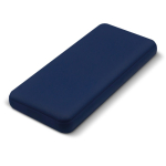 Bateria externa com portas USB-A e uma porta tipo C de 10.000 mAh cor azul-escuro