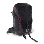 Mochila para viagens com vários compartimentos para caminhada 40L cor preto