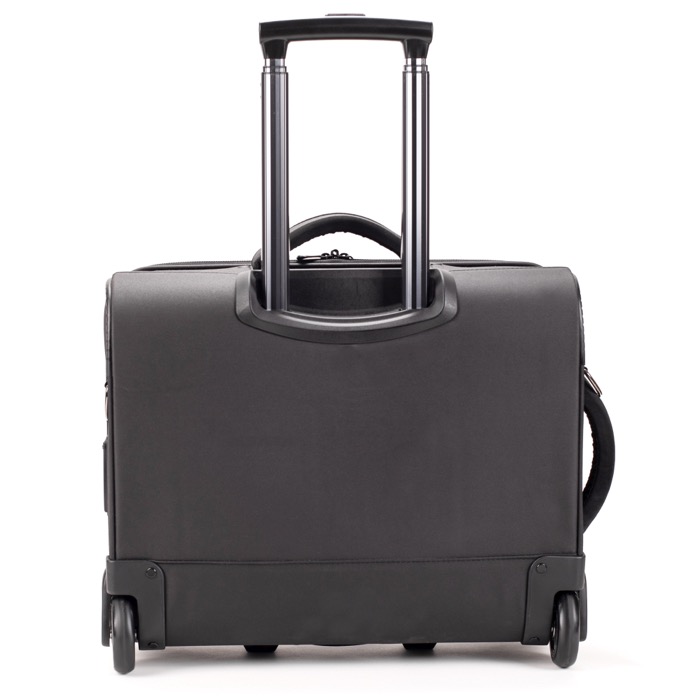 Trolley mala de viagem com compartimento para portátil 17'' cor preto quinta vista