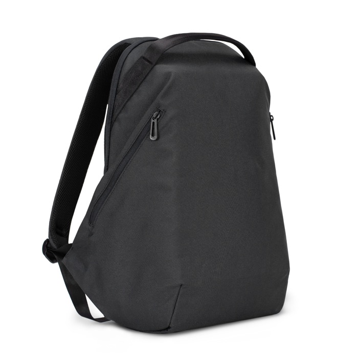 Mochila para portátil de RPET com bolsos laterais 15'' cor preto